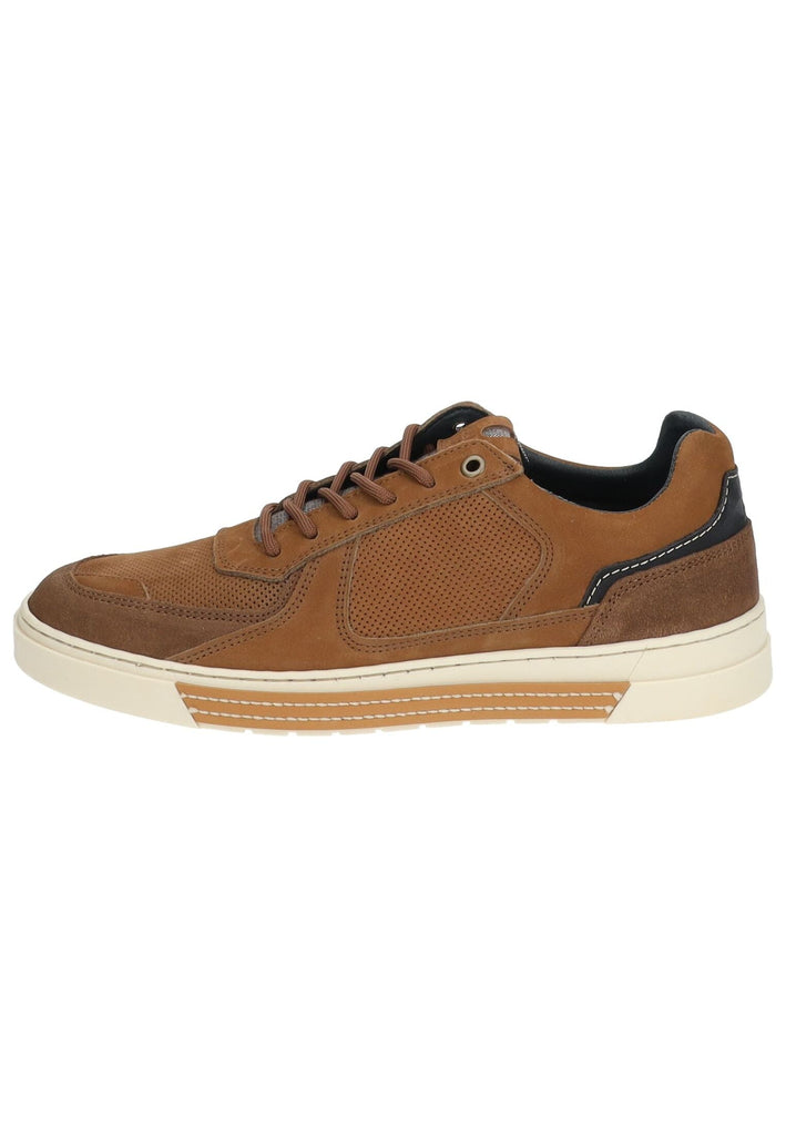 Bullboxer Sneaker Leder/Textil Cognac