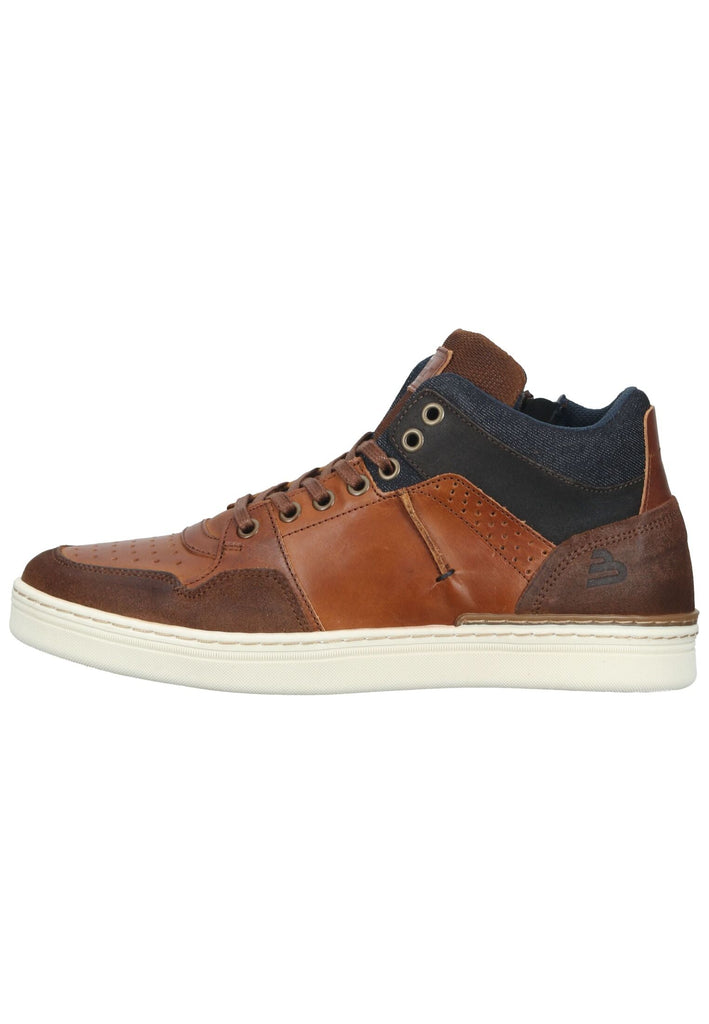 Bullboxer Sneaker Leder/Textil Cognac