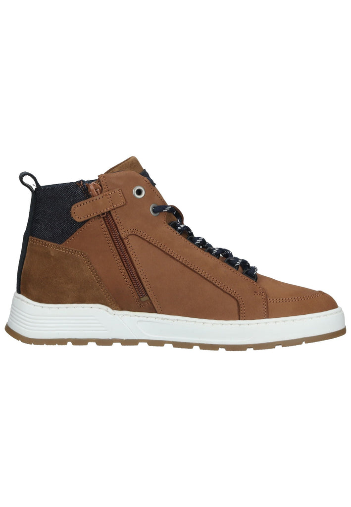 Bullboxer Sneaker Leder/Textil Cognac
