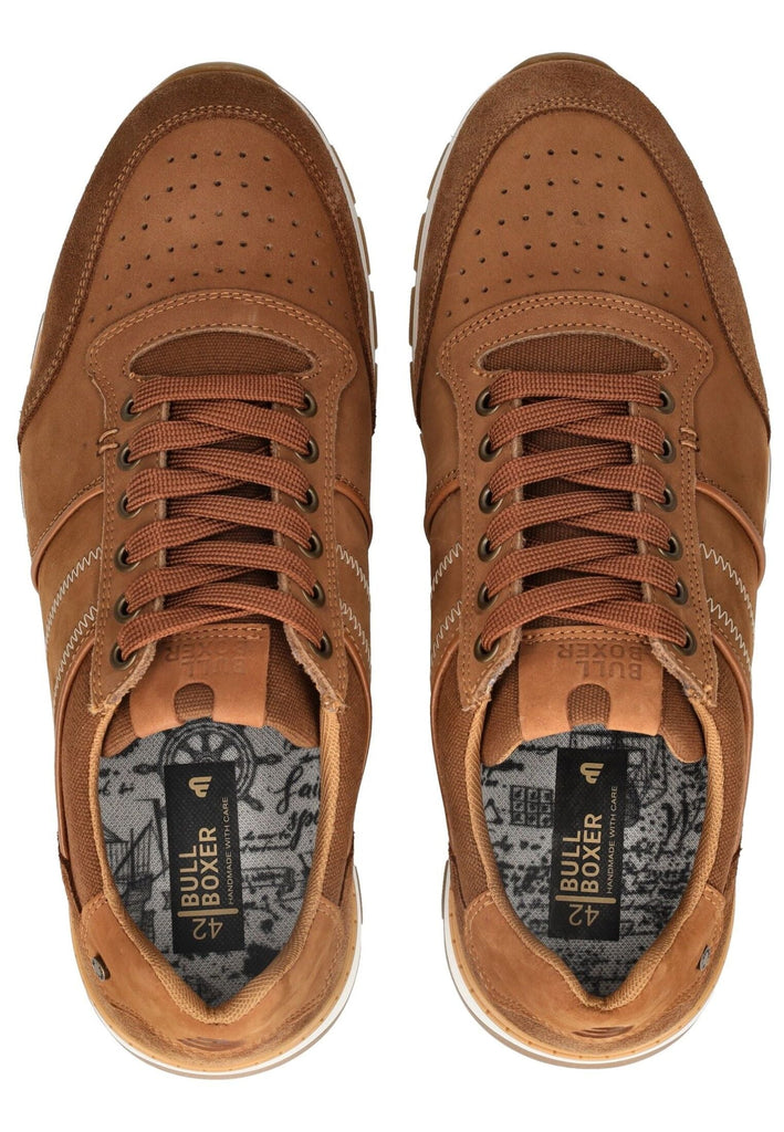 Bullboxer Sneaker Leder/Textil Cognac