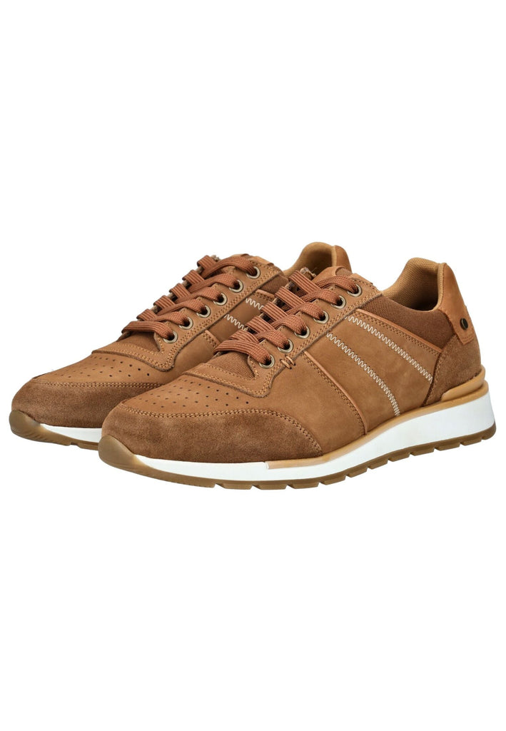 Bullboxer Sneaker Leder/Textil Cognac