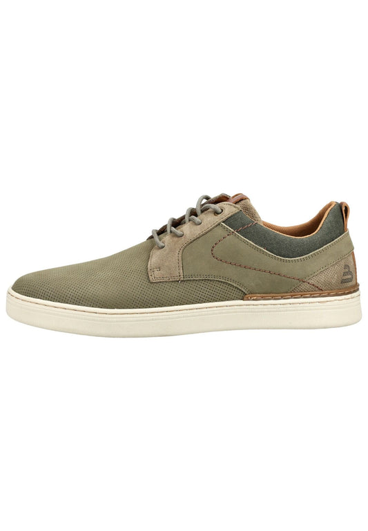 Bullboxer Sneaker Leder/Textil Khaki