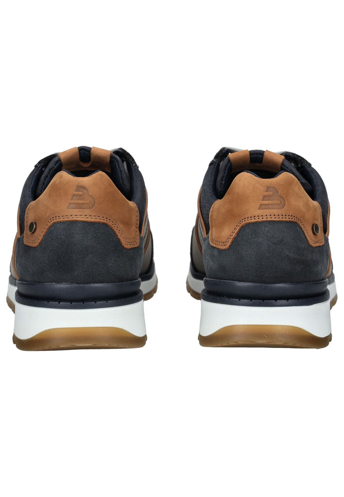 Bullboxer Sneaker Leder/Textil Navy/Grau