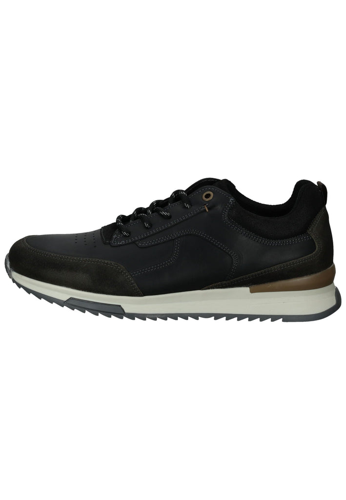 Bullboxer Sneaker Leder/Textil Schwarz