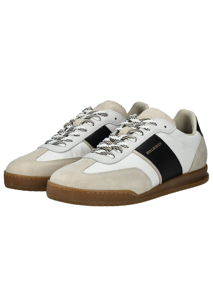 Bullboxer Sneaker Leder/Textil Schwarz/Weiß