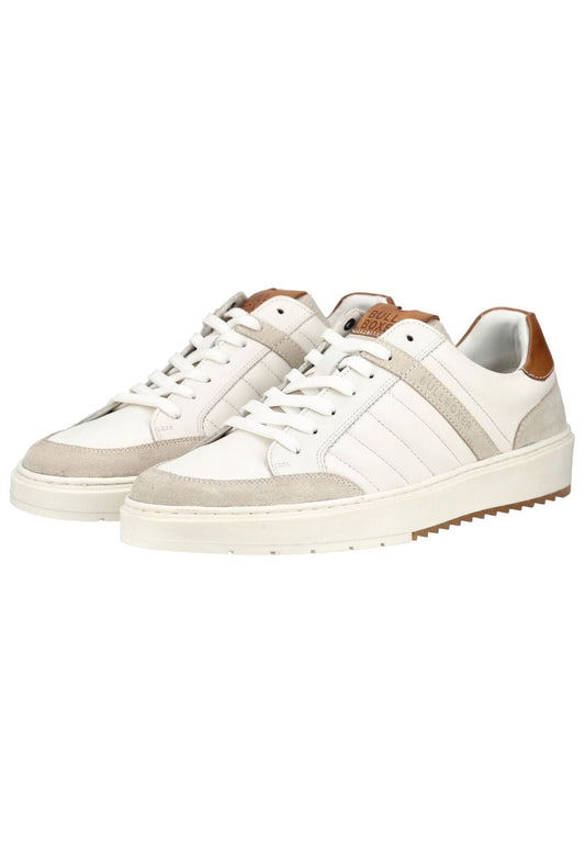 Bullboxer Sneaker Leder Weiß