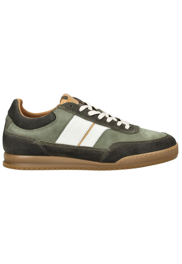 Bullboxer Sneaker Leder Weiß/Grün