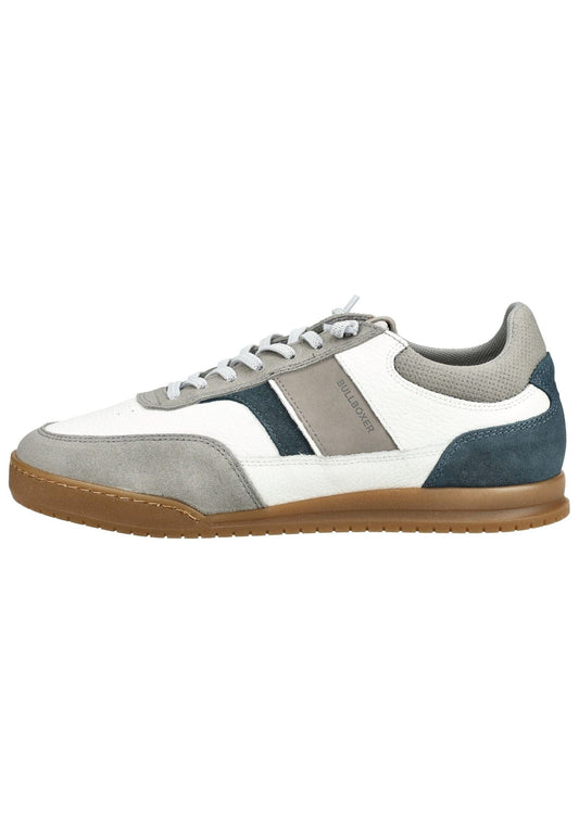 Bullboxer Sneaker Leder Weiß/Navy