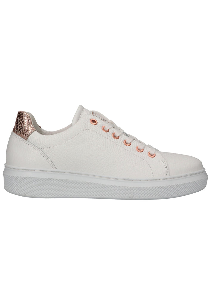 Bullboxer Sneaker Leder Weiß/Rosa