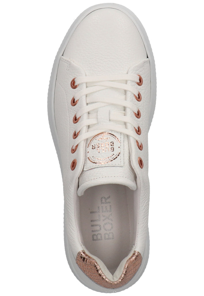 Bullboxer Sneaker Leder Weiß/Rosa