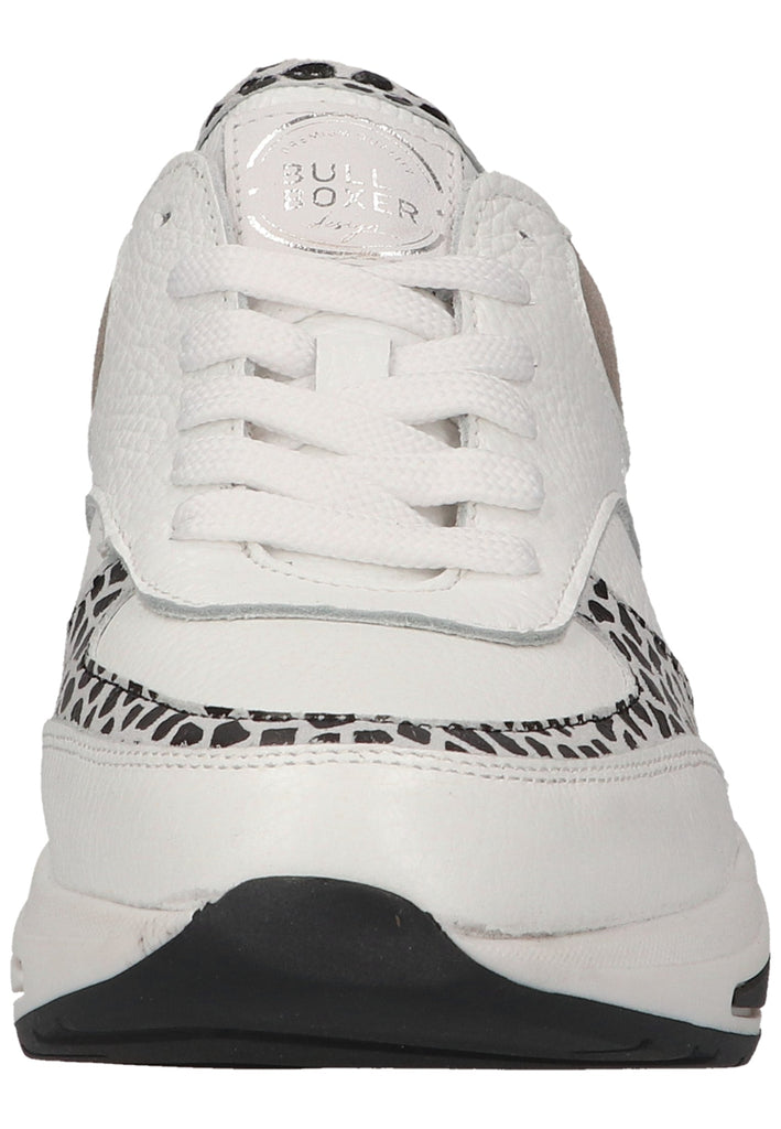 Bullboxer Sneaker Leder Weiß/Schwarz