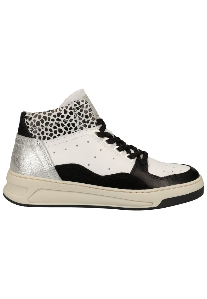 Bullboxer Sneaker Leder Weiß/Schwarz