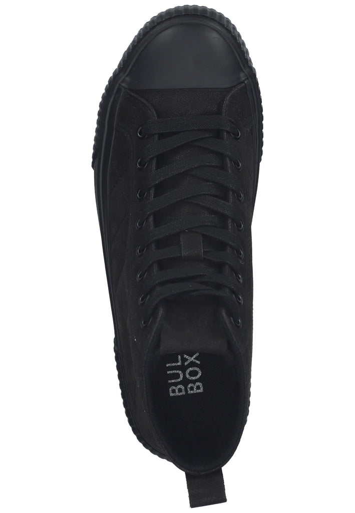 Bullboxer Sneaker Lederimitat Schwarz