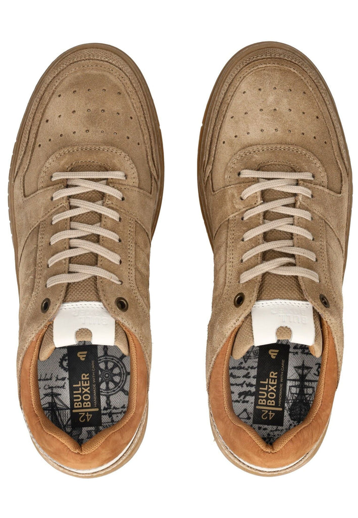 Bullboxer Sneaker Veloursleder Sand