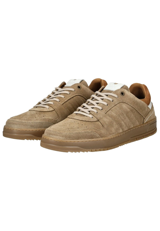 Bullboxer Sneaker Veloursleder Sand