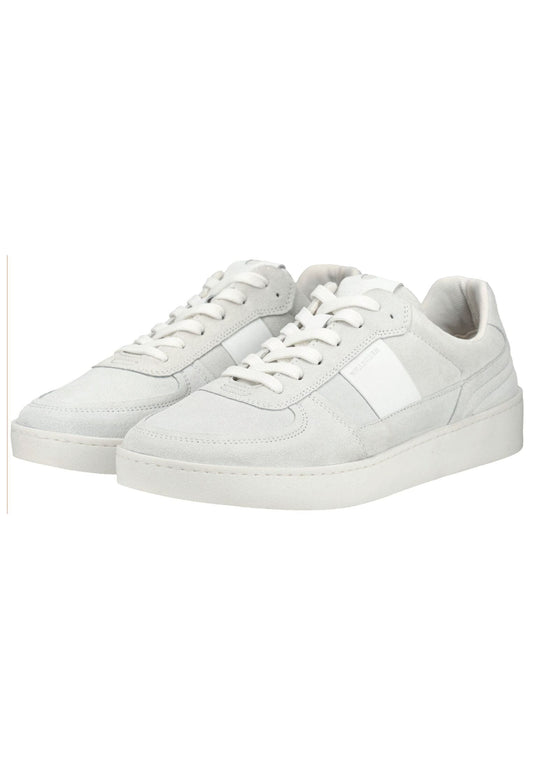 Bullboxer Sneaker Veloursleder Weiß
