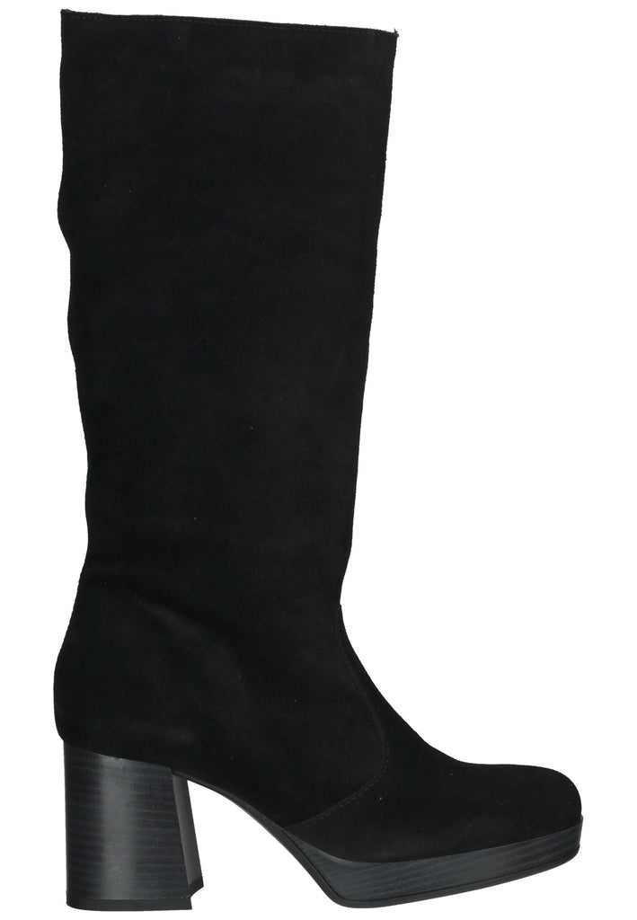 Bullboxer Stiefel Veloursleder Schwarz