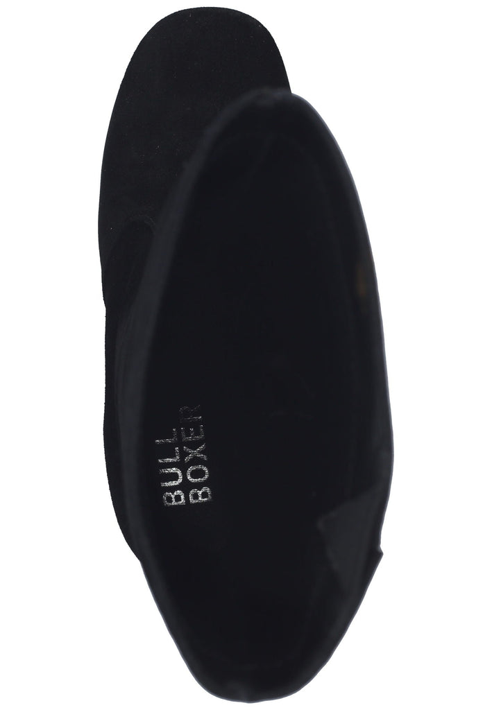 Bullboxer Stiefel Veloursleder Schwarz