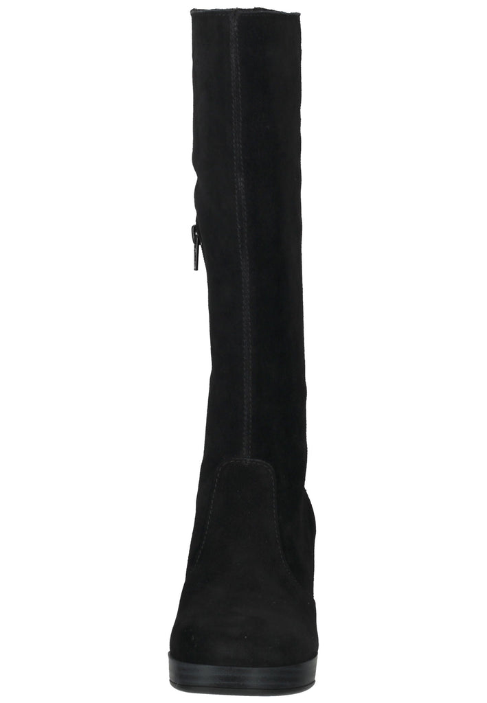 Bullboxer Stiefel Veloursleder Schwarz