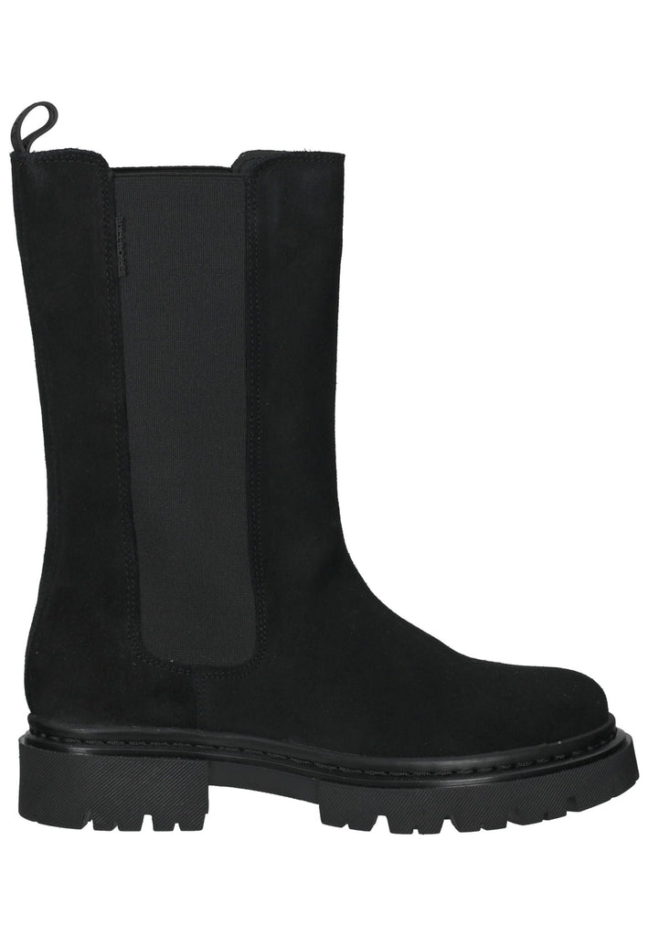Bullboxer Stiefel Veloursleder/Textil Schwarz
