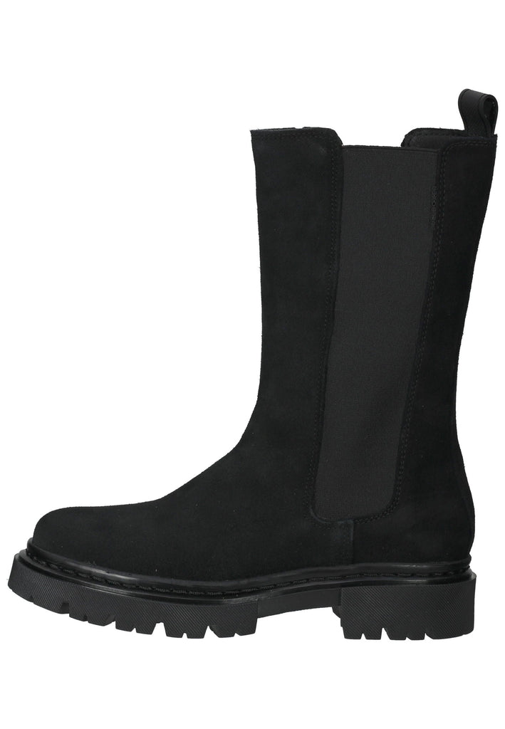 Bullboxer Stiefel Veloursleder/Textil Schwarz