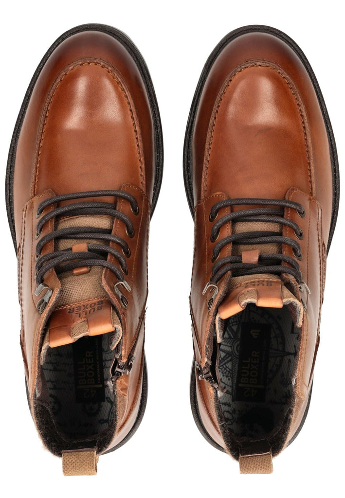 Bullboxer Stiefelette Glattleder Cognac