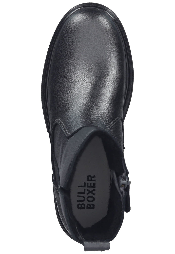Bullboxer Stiefelette Leder Antrazit Warmfutter