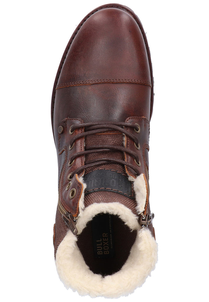 Bullboxer Stiefelette Leder Braun