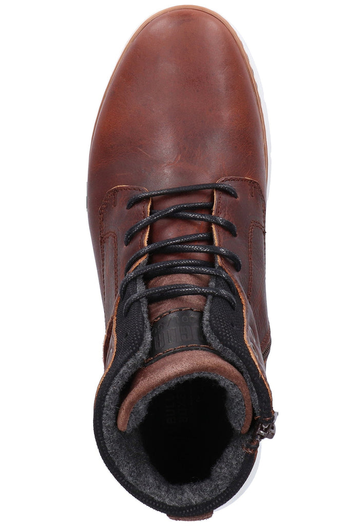 Bullboxer Stiefelette Leder Braun