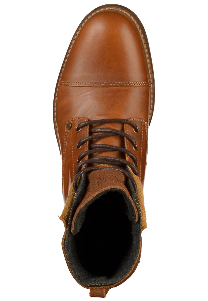 Bullboxer Stiefelette Leder Braun
