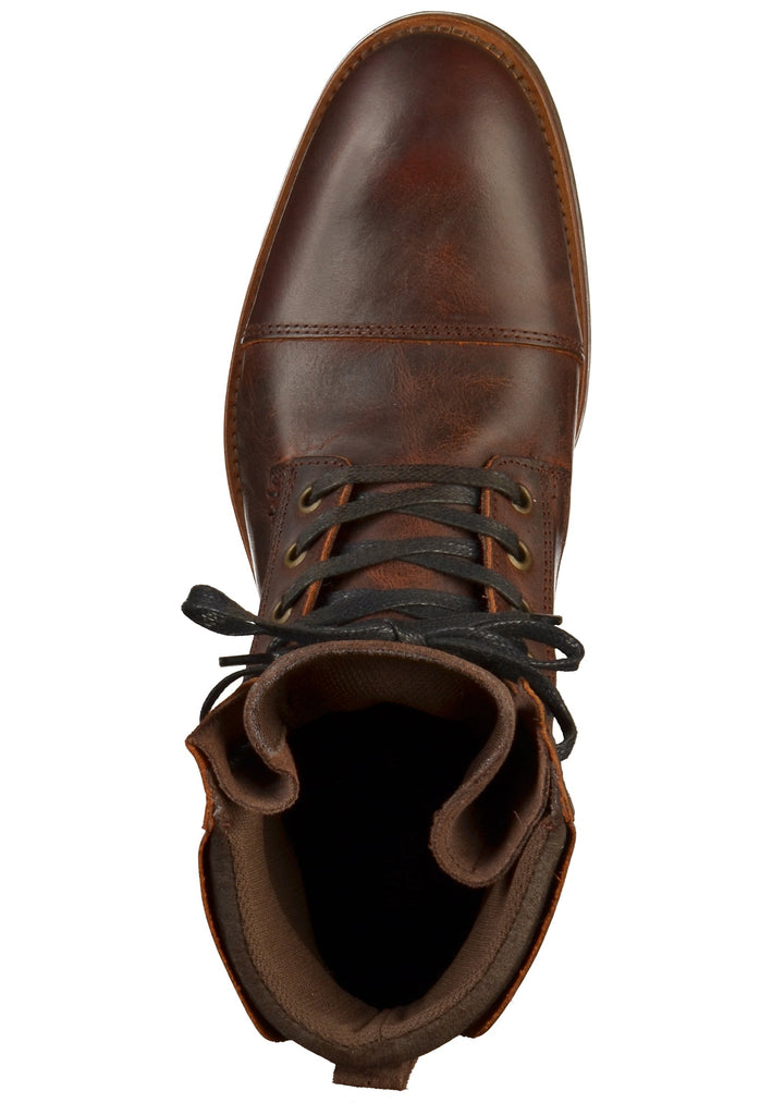 Bullboxer Stiefelette Leder Braun