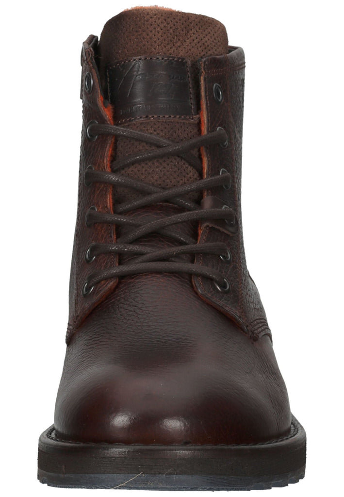Bullboxer Stiefelette Leder Braun Warmfutter