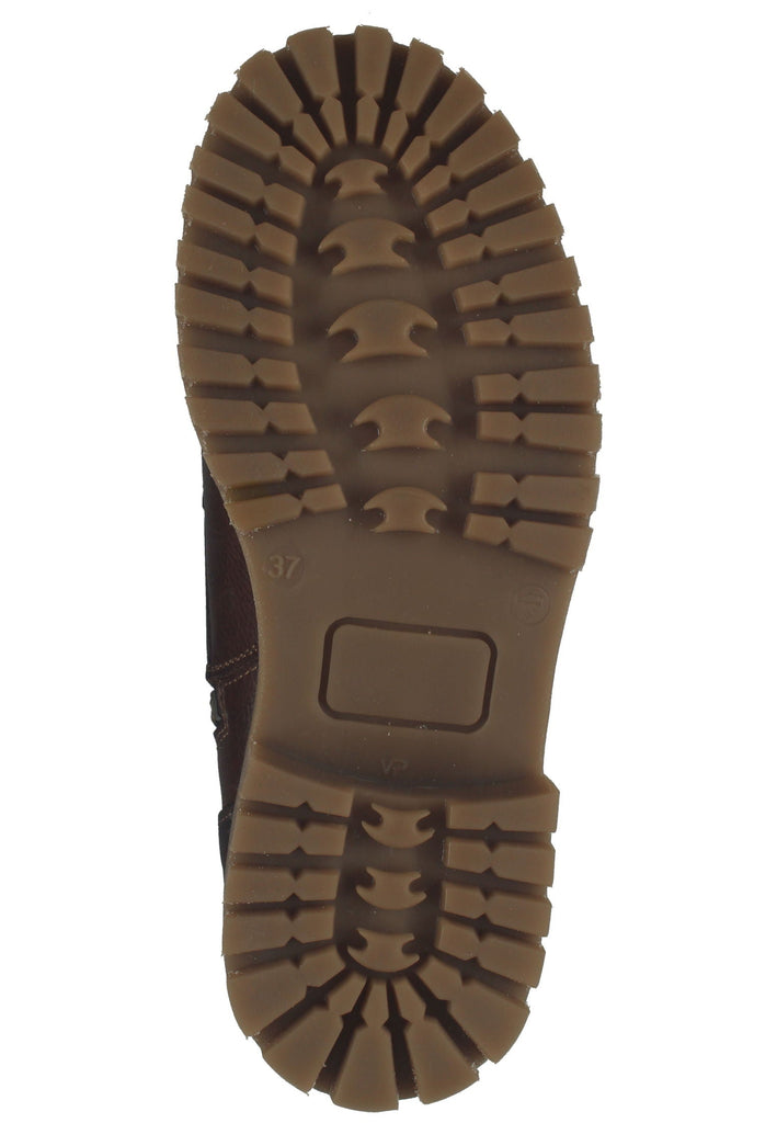 Bullboxer Stiefelette Leder Braun Warmfutter