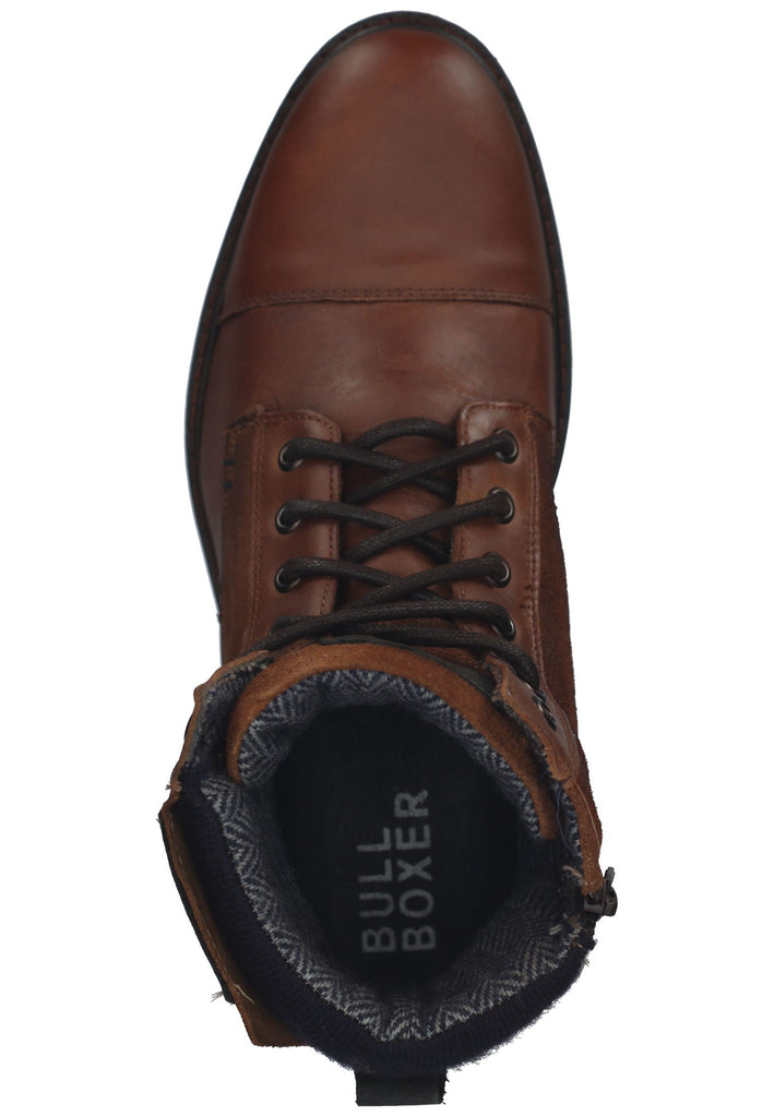 Bullboxer Stiefelette Leder Cognac