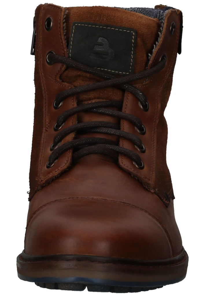 Bullboxer Stiefelette Leder Cognac