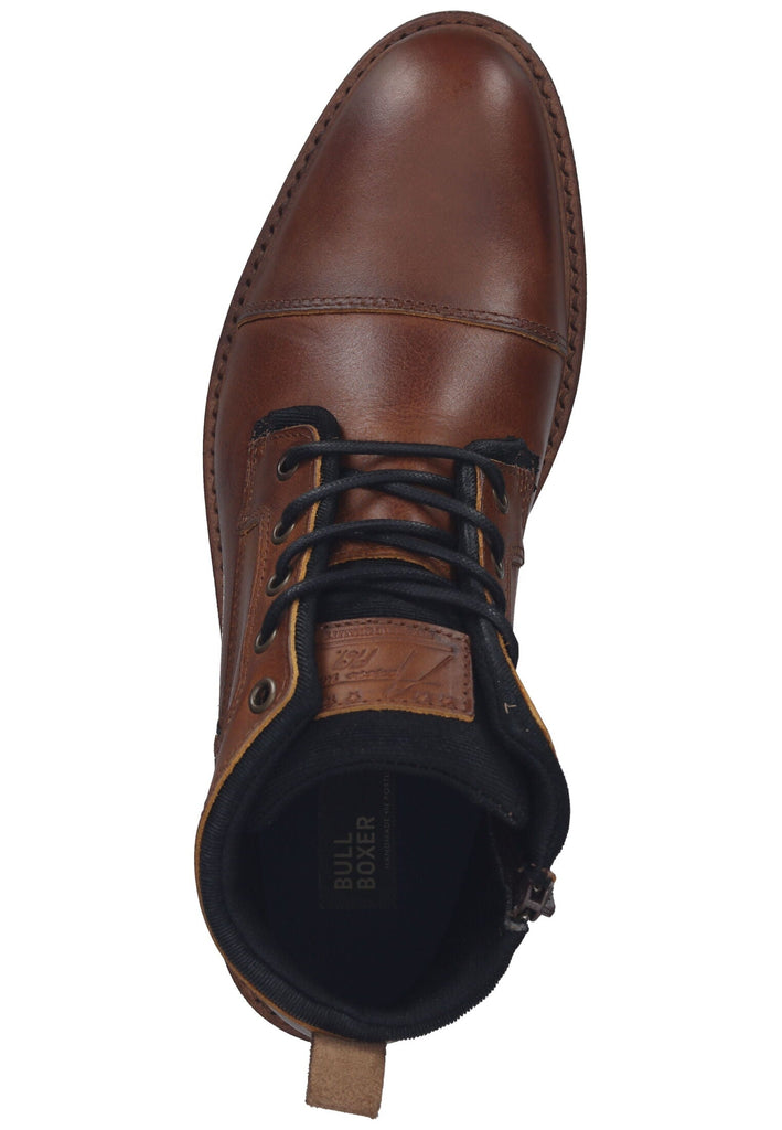 Bullboxer Stiefelette Leder Cognac
