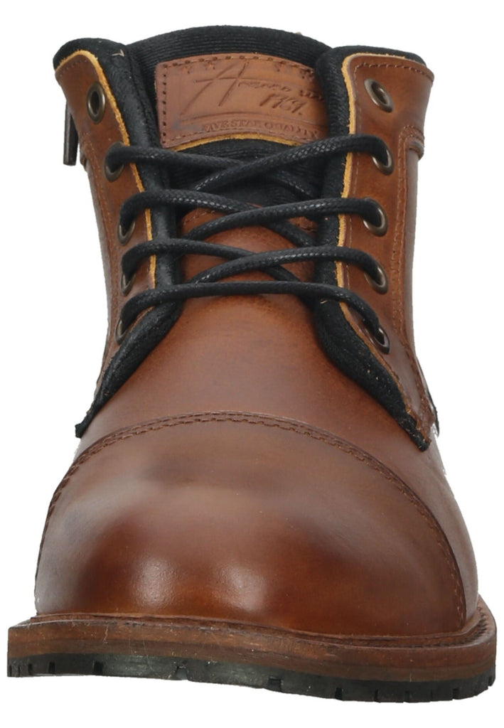 Bullboxer Stiefelette Leder Cognac