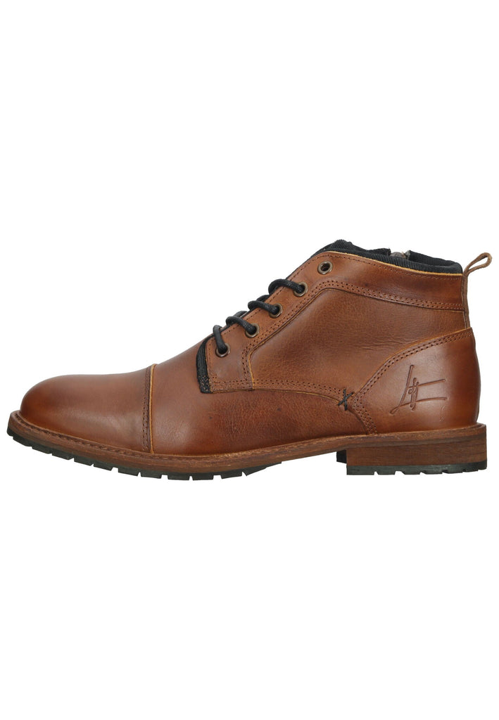 Bullboxer Stiefelette Leder Cognac