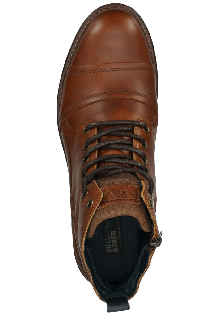 Bullboxer Stiefelette Leder Cognac