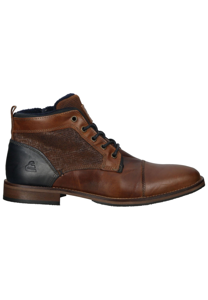 Bullboxer Stiefelette Leder Cognac