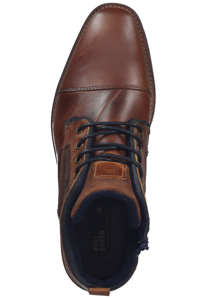 Bullboxer Stiefelette Leder Cognac