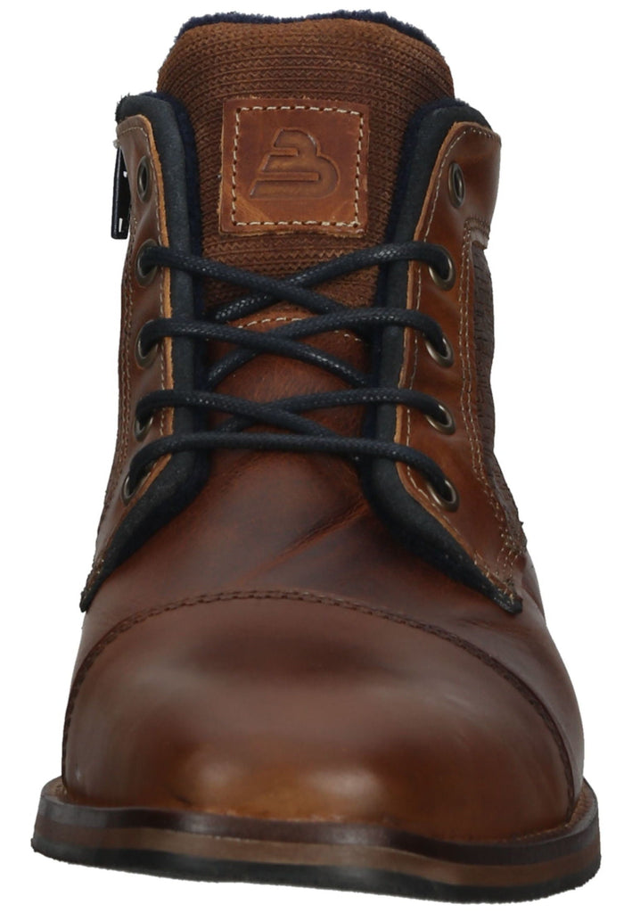 Bullboxer Stiefelette Leder Cognac