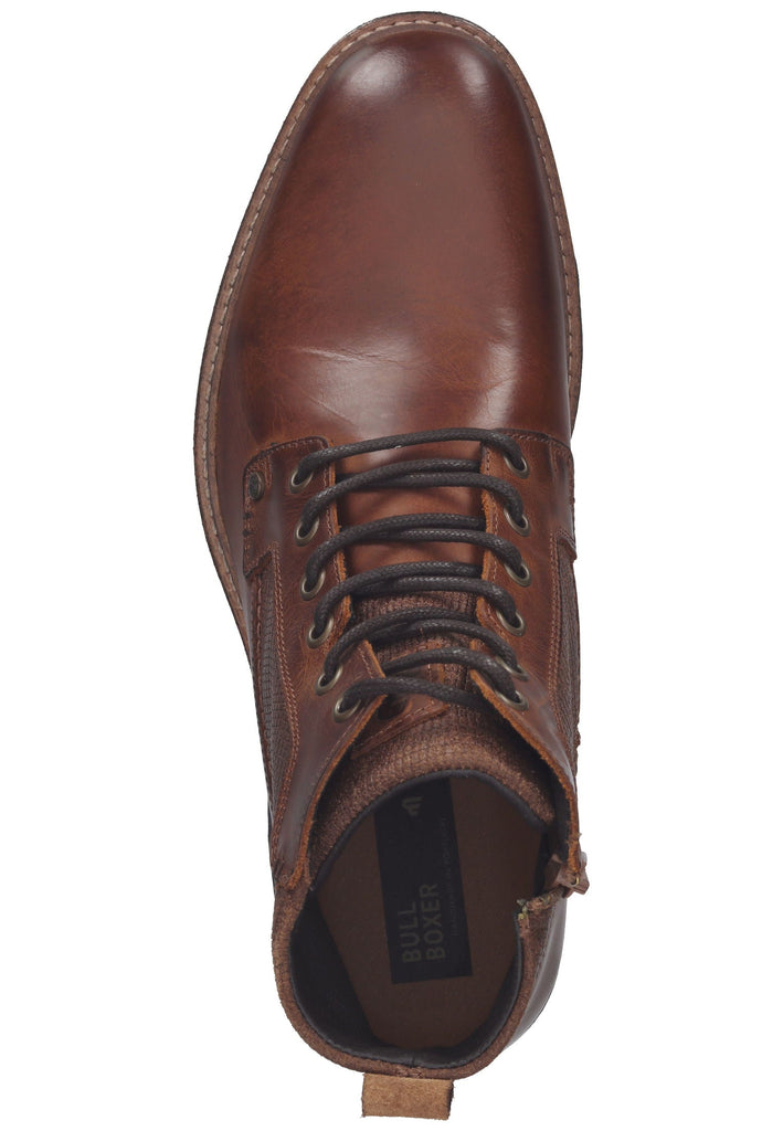 Bullboxer Stiefelette Leder Cognac
