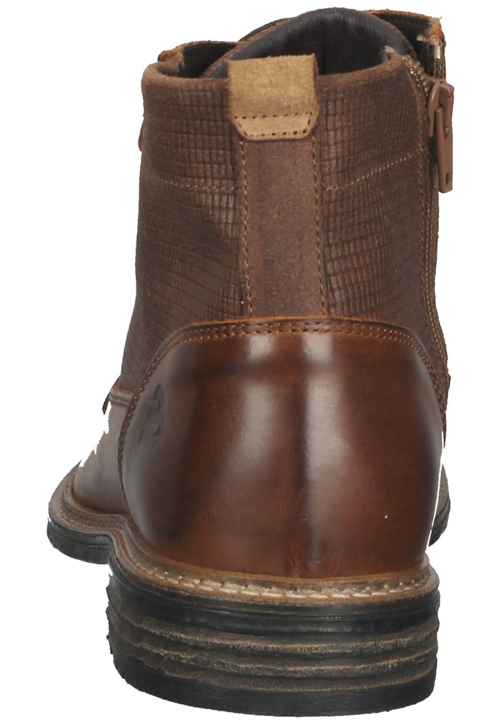 Bullboxer Stiefelette Leder Cognac