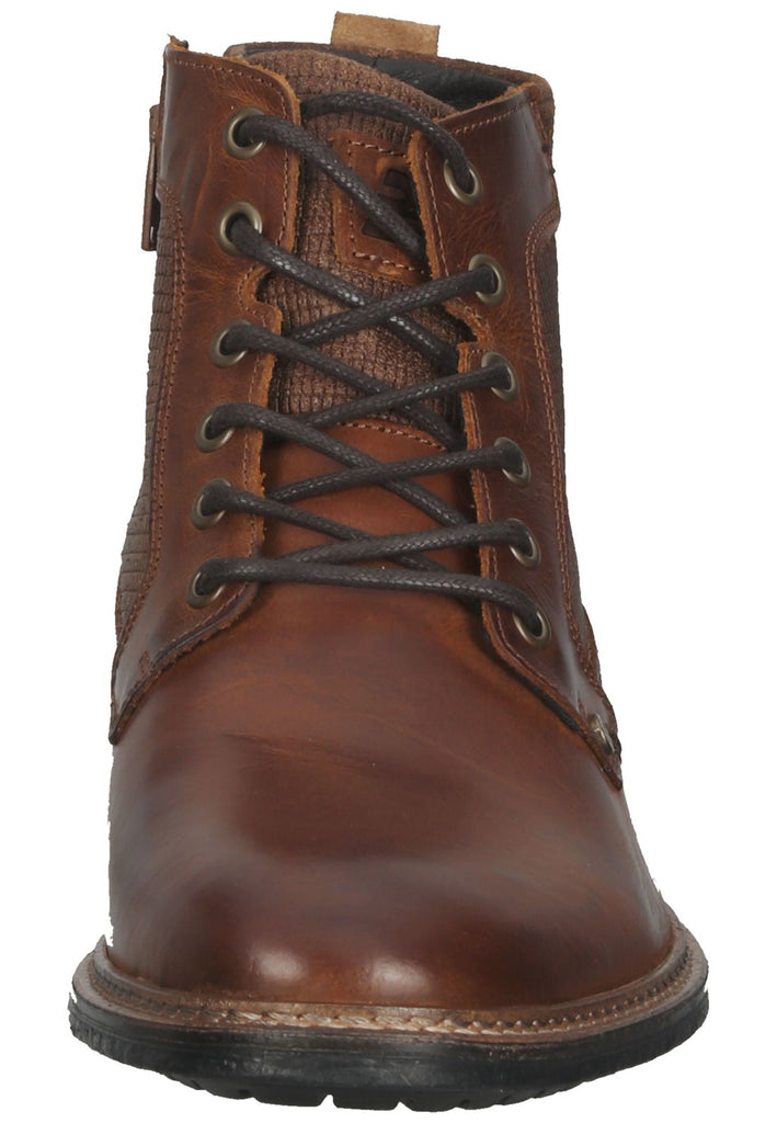 Bullboxer Stiefelette Leder Cognac