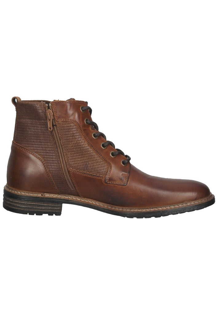 Bullboxer Stiefelette Leder Cognac