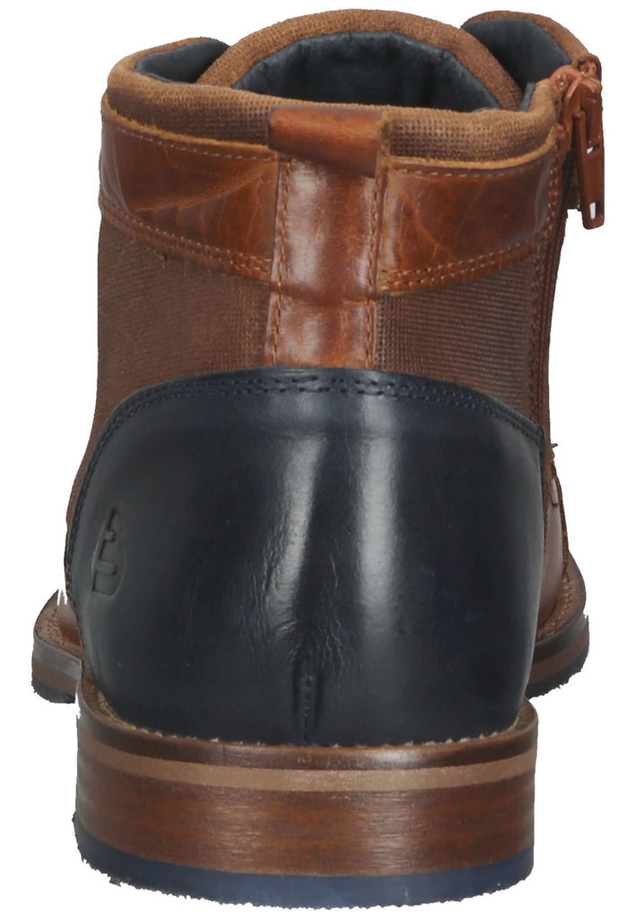 Bullboxer Stiefelette Leder Cognac