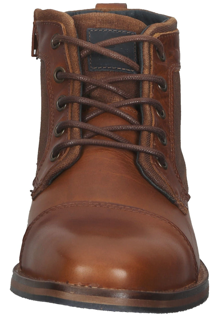 Bullboxer Stiefelette Leder Cognac