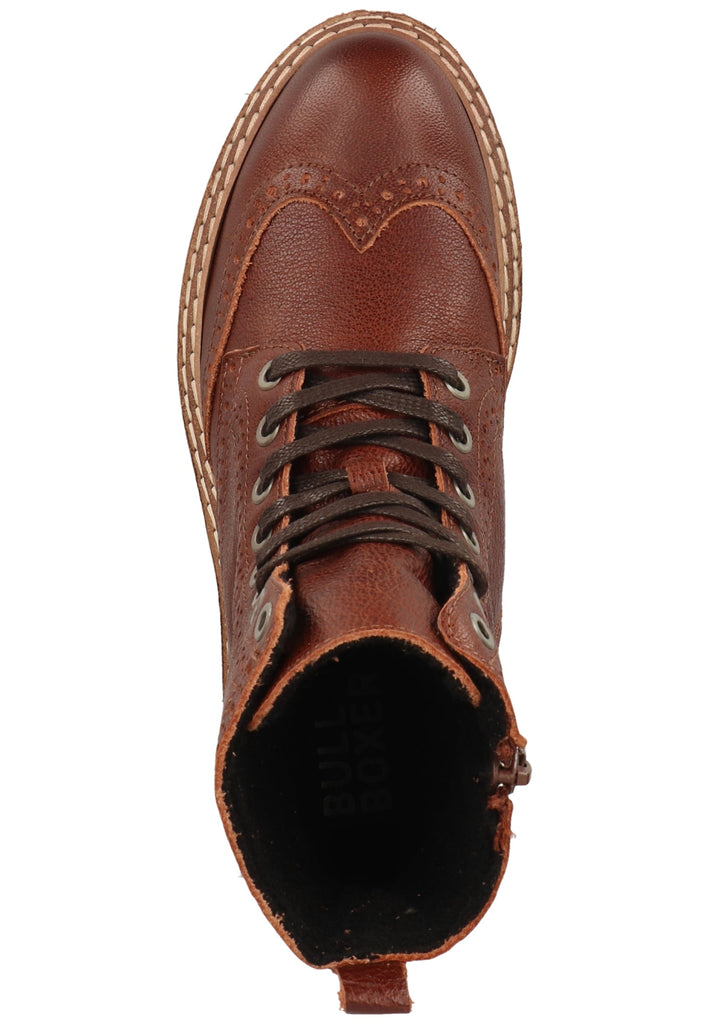 Bullboxer Stiefelette Leder Cognac