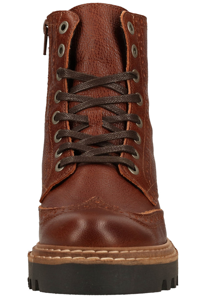 Bullboxer Stiefelette Leder Cognac